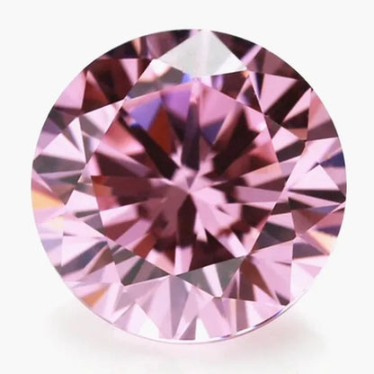 10.5 Cts Natural Mined Gemstone Pink Sapphire 12mm Round Cut Gem Sri-Lanka VVS