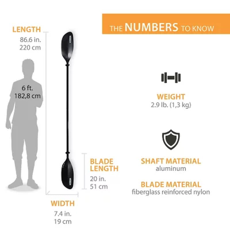 Lifetime Lite Elite Kayak Paddle, 91076