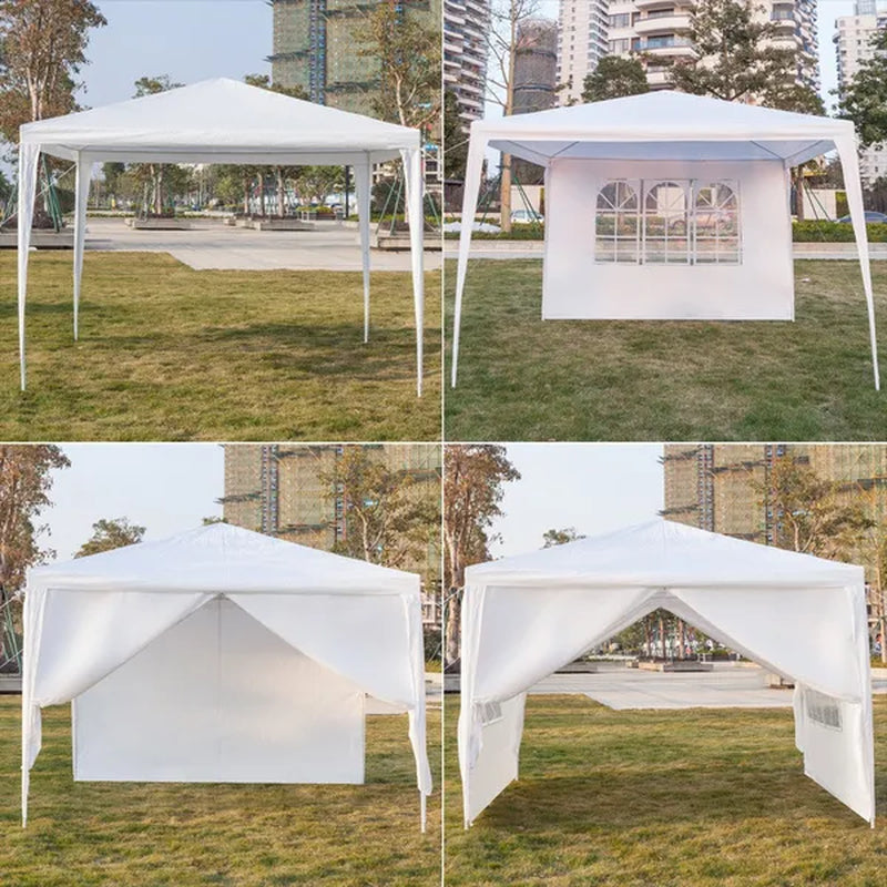 10'x10' Outdoor Canopy Party Tent Patio Heavy duty Gazebo Wedding Tent