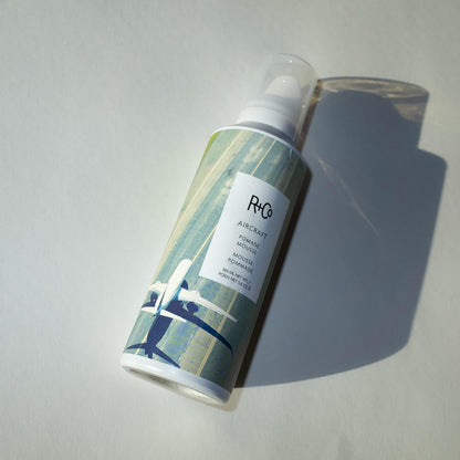 Aircraft Pomade Mousse | Mousse for Body, Shape + Second-Day Texture | Vegan + Cruelty-Free |
