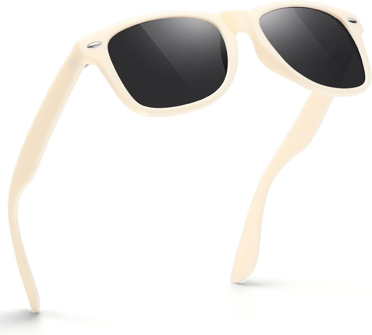 Sunglasses Men Polarized Sunglasses for Mens and Womens,Black Retro Sun Glasses Driving Fishing UV Protection