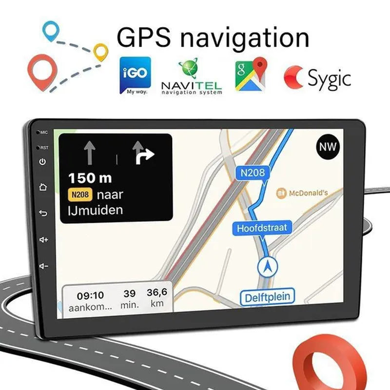 UNITOPSCI New【For Mercedes-Benz Smart 2005-2010】2Din Android 11 Car Stereo Radio 9'' HD Touch Screen Car MP5 Player Autoradio GPS Support Hifi WIFI Bluetooth Mirror Link FM/RDS Radio with AHD Camera& DVR