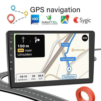 UNITOPSCI New【For Mercedes-Benz Smart 2005-2010】2Din Android 11 Car Stereo Radio 9'' HD Touch Screen Car MP5 Player Autoradio GPS Support Hifi WIFI Bluetooth Mirror Link FM/RDS Radio with AHD Camera& DVR