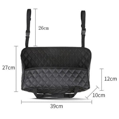 Car Net Pocket Handbag Holder Car Seat Storage Between Seat Storage Pet Net Barrier Dog Net Barrier Auto Interior Accessories