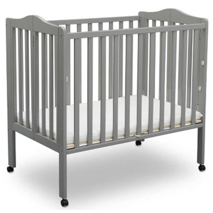 Delta Children Portable Crib with Mattress, Choose Color