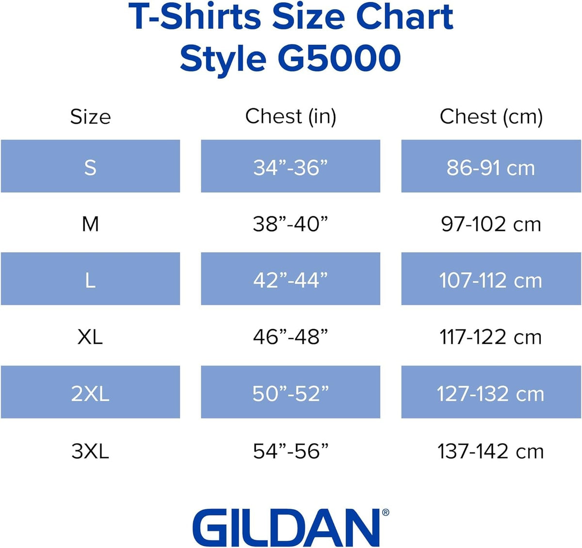Unisex Adult Heavy Cotton T-Shirt, Style G5000, Multipack