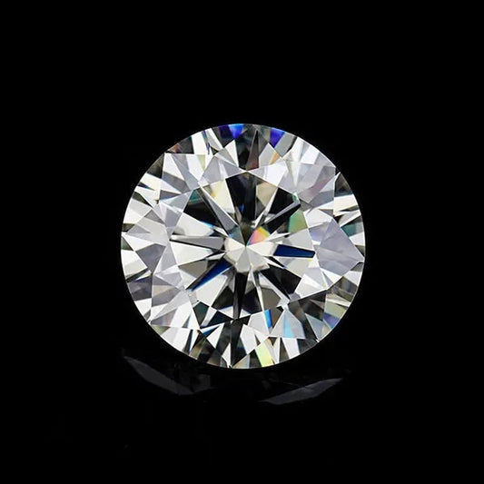 0.53~8.50~9.5  Carat Round Brilliant Cut I-J Color Moissanite Loose Gemstone