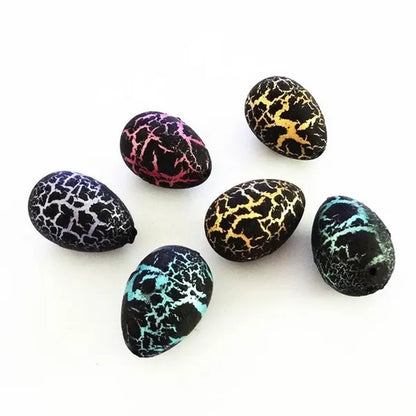 10pcs/5pcs/lot Magic Water Growing Egg Hatching Colorful Dinosaur Add Cracks Grow Eggs Cute Children Kids Toy For Boys
