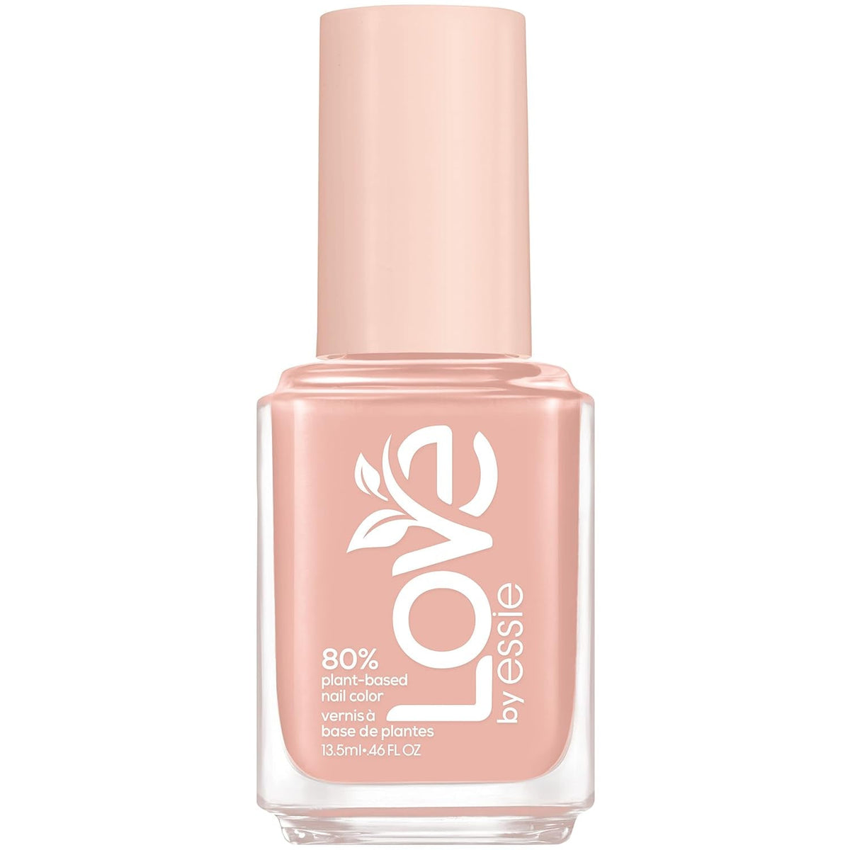 LOVE by  Nail Polish, 80% Plant-Based, Salon-Quality, Vegan, Beige, Back to Love, 0.46 Fl Oz