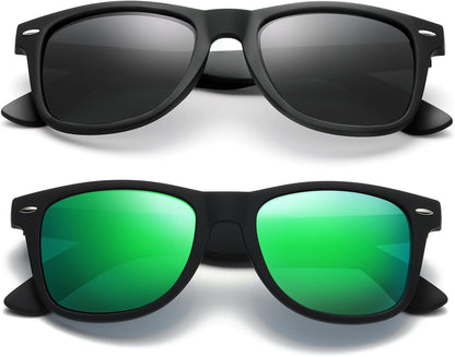 Polarized Sunglasses Womens Men - Sun glasses Fashion Trendy Driving Fishing UV Blocking UV400 Protection
