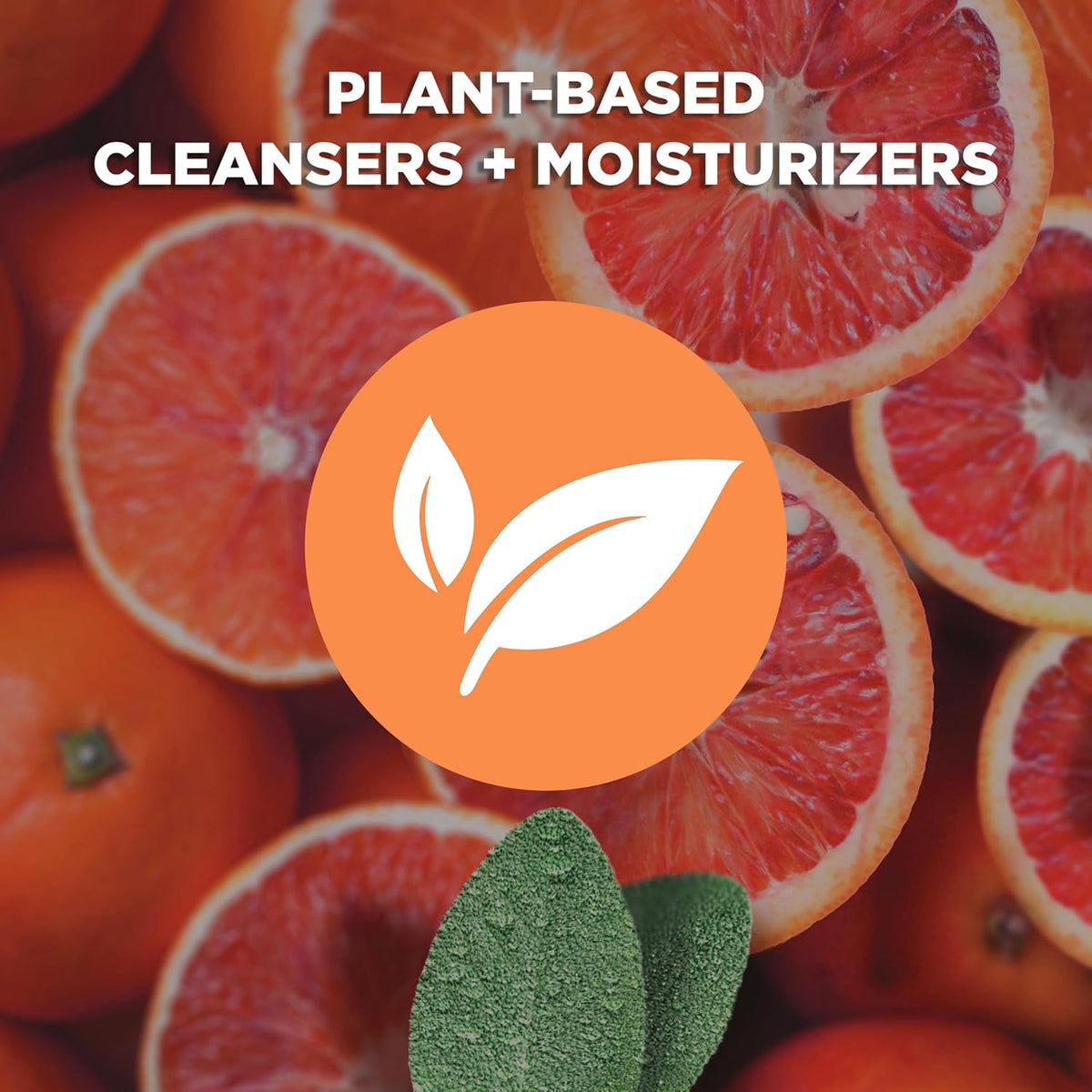 2-In-1 Shampoo + Conditioner Pure Fresh Orange & Sage for Strong, Healthy-Looking Hair, with Vitamin C & Mineral Complex, 17.5 Oz