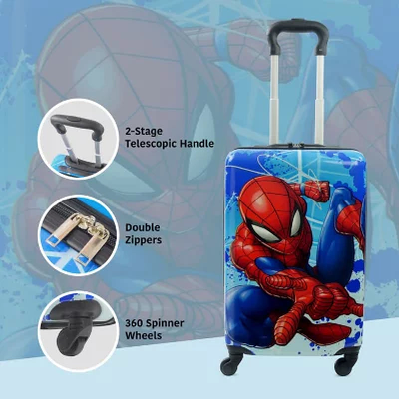 Marvel Spiderman Kids 21" Hardside Spinner Luggage