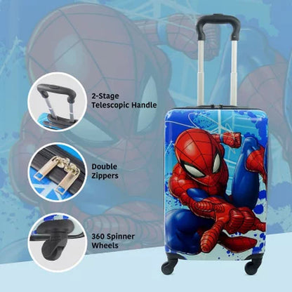 Marvel Spiderman Kids 21" Hardside Spinner Luggage