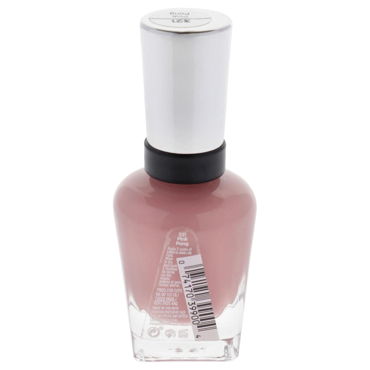 Complete Salon Manicure Nail Polish 321 Pink Pong, 0.5 Ounce