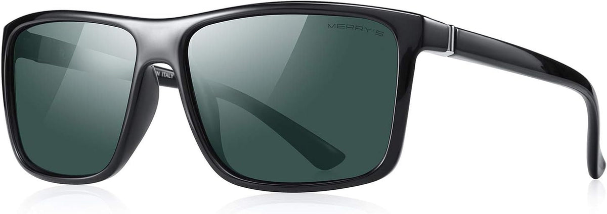 Rectangular Polarized Sports Sunglasses for Men Women Cycling Driving Fishing UV400 Protection S8225