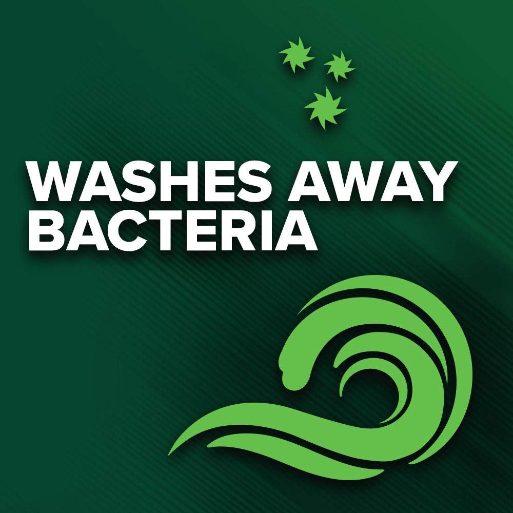 Ultimate Wake up Tea Tree Face & Body Wash for Men, Moisturizing Body Wash Washes Away Bacteria - 18 Fluid Ounce, 4 Pack