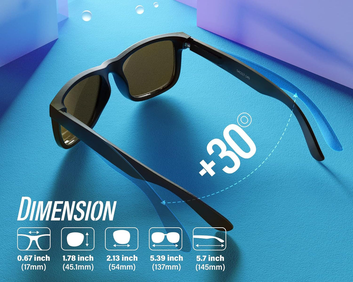 Polarized Sunglasses for Men Women Fashion Sunglasses UV400 Protection Lightweight