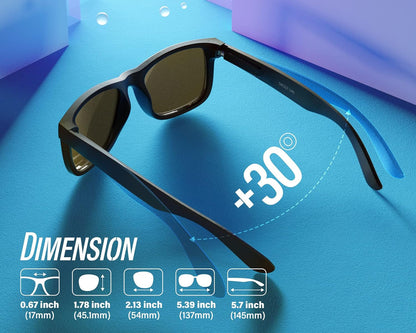 Polarized Sunglasses for Men Women Fashion Sunglasses UV400 Protection Lightweight