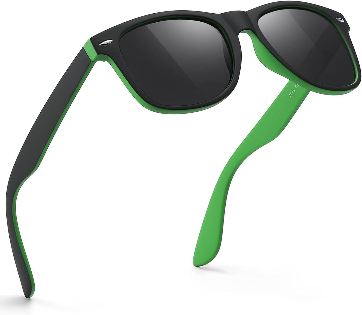 Sunglasses Men Polarized Sunglasses for Mens and Womens,Black Retro Sun Glasses Driving Fishing UV Protection