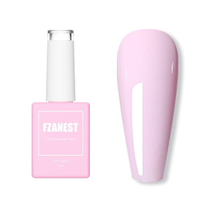 Pastel Gel Nail Polish,15ml Lavender Purple Color Soak Off UV LED Gel Polish Nail Art Manicure Salon Christmas DIY Nail Design Decoration at Home