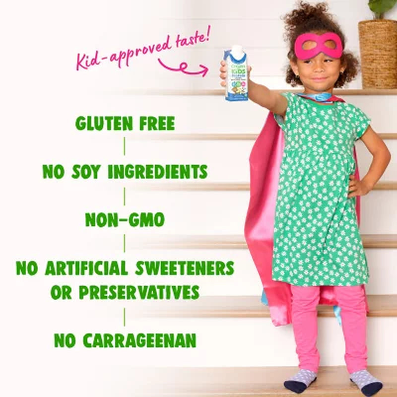 Orgain Kids 8G Protein Organic Nutritional Shake, Vanilla, 8.25 Fl. Oz., 12 Pk.