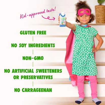 Orgain Kids 8G Protein Organic Nutritional Shake, Vanilla, 8.25 Fl. Oz., 12 Pk.