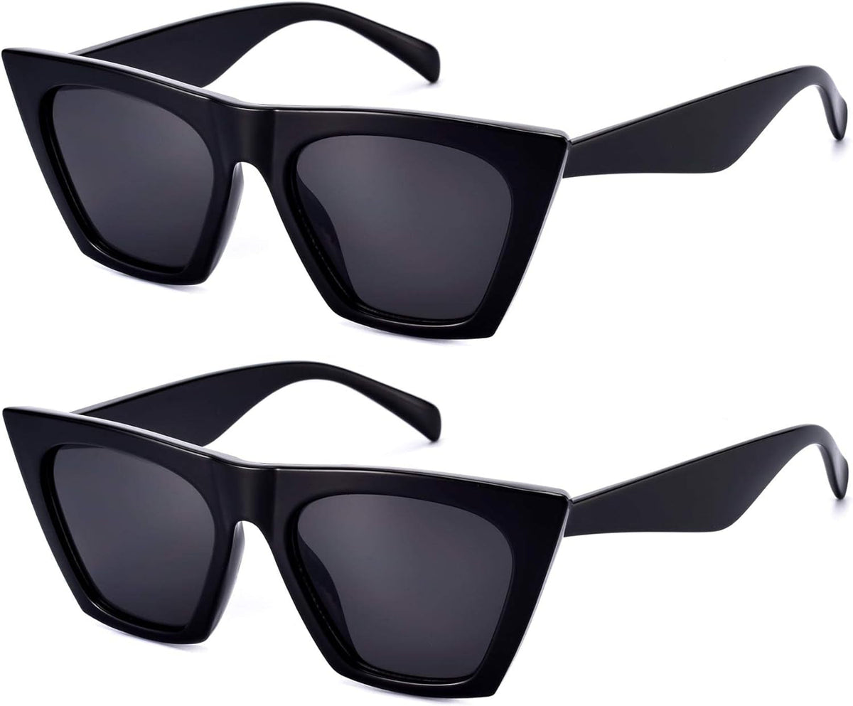 Square Cat Eye Sunglasses for Women Trendy Style Model-SHINE