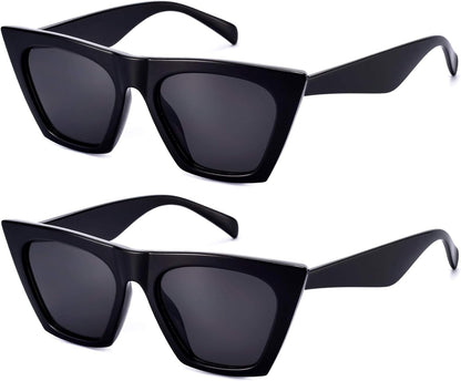 Square Cat Eye Sunglasses for Women Trendy Style Model-SHINE