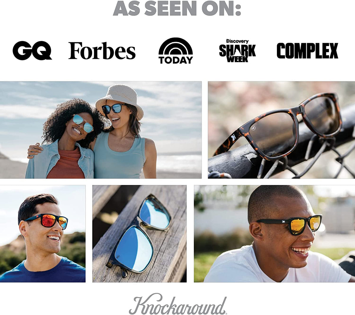Fort Knocks Polarized Sunglasses for Men & Women - Impact Resistant Lenses & Full UV400 Protection