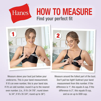 Women'S Racerback Cotton T-Back Bralette (3 Pack)