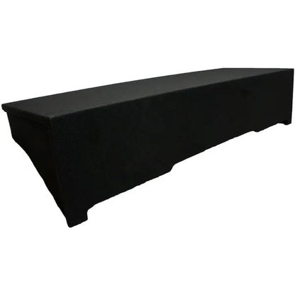 Compatible with Dodge Ram Extended, Quad or Club Cab Truck 1998-2001 Dual 10" Subwoofer Sub Box Speaker Enclosure