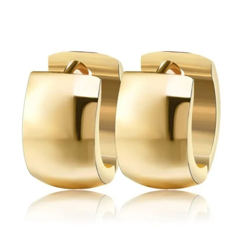 18K Solid Yellow Gold Plated White Gold Drop Dangle Earrings for Women Jewelry