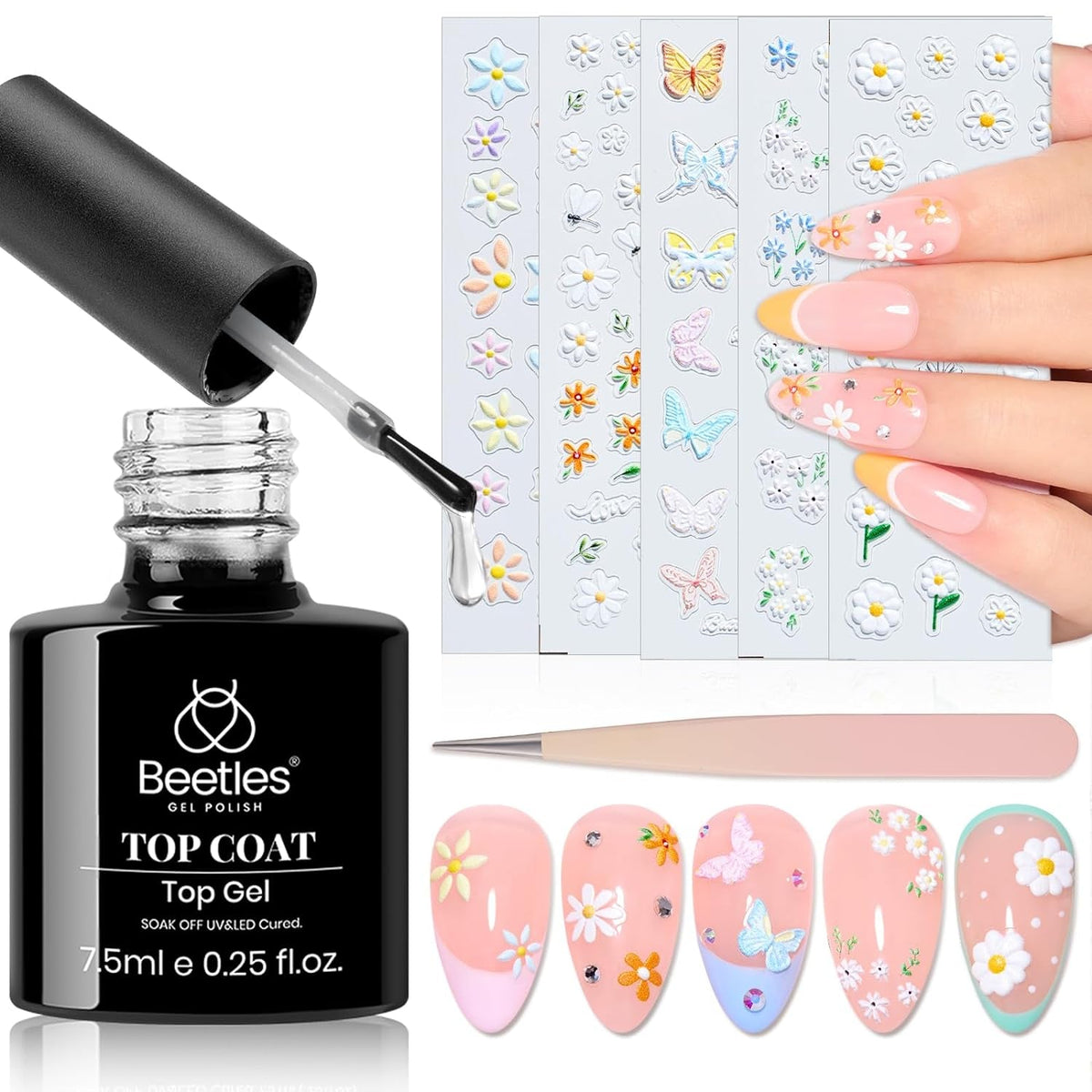 Beetles Purple Burgundy Red Gel Nail Polish Kit with Uv Light 48W LED Nail Lamp Dryer Spring Colors Neutral Gel Polish Starter Kit Peach Pink Manicure Set Soak off Gel Polish Skin Tone Gifts for Women