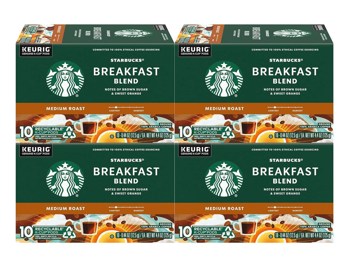 K-Cup Coffee Pods, Medium Roast Coffee, Pike Place Roast for Keurig Brewers, 100% Arabica, 6 boxes (60 pods total)