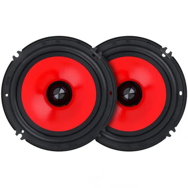 2Pcs 6.5 Inch 90W Full Range Frequency Car Audio Speaker Heavy Mid-Bass Ultra-Thin Modified Speakers