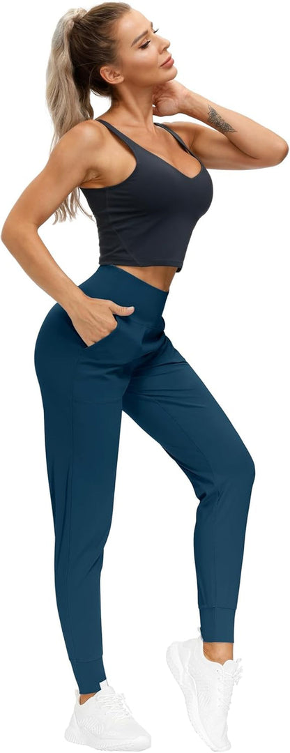 Women'S Joggers Pants Lightweight Athletic Leggings Tapered Lounge Pants for Workout, Yoga, Running