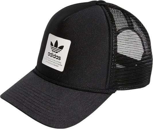 Dispatch Trucker 5-Panel High Crown Mesh-Back Adjustable Strapback Cap