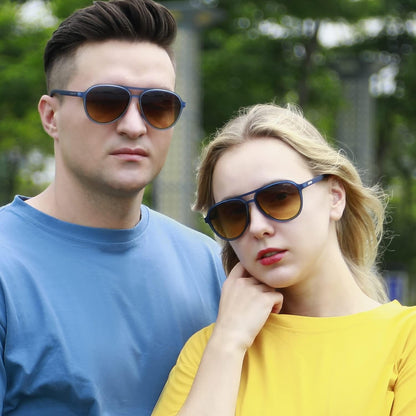 Polarized Aviator Sunglasses for Women Men Retro Trendy Sports Sunglasses for Outdoor UV400 Protection