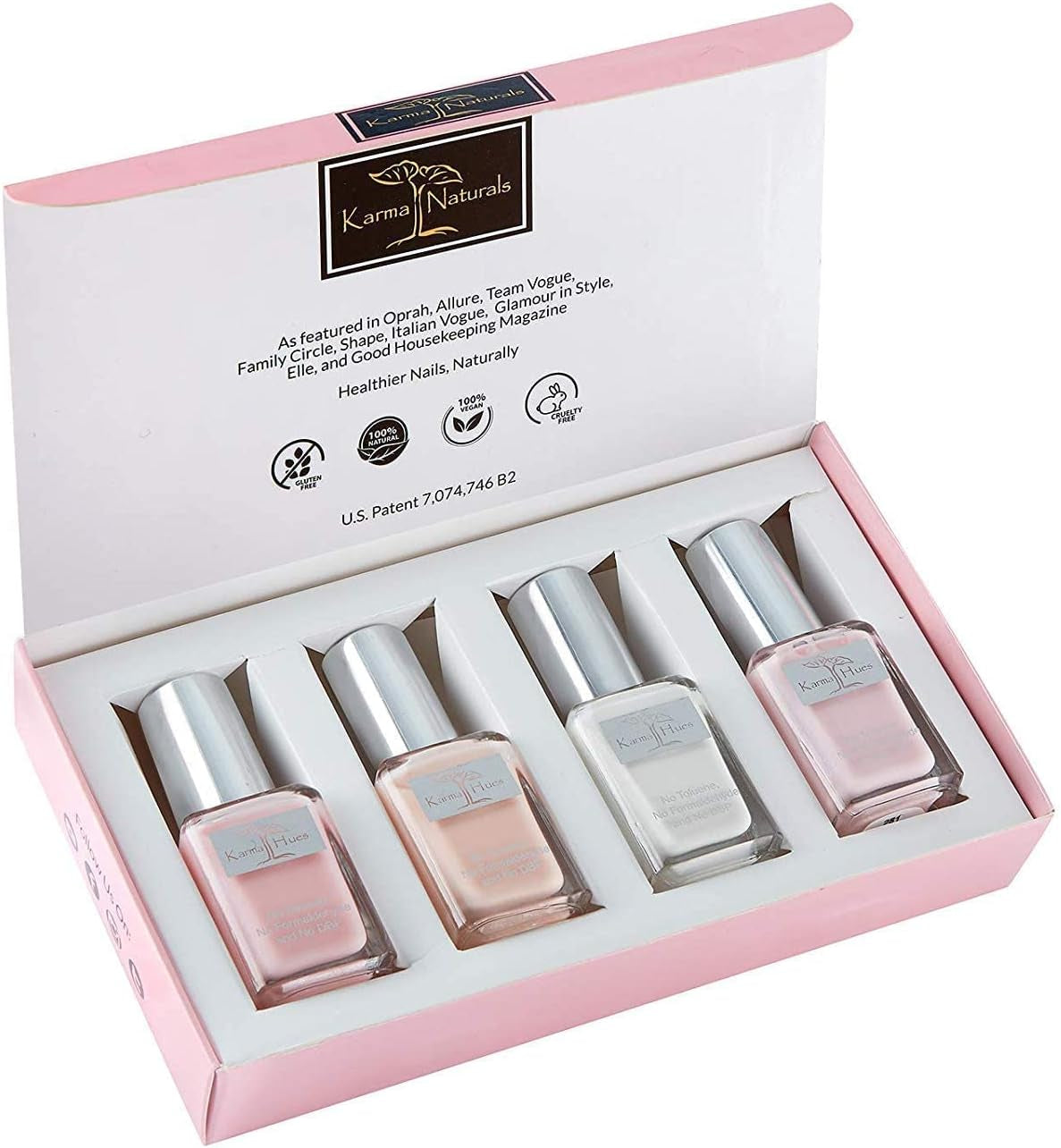 Beautiful Halal Nail Polish Set- Non-Toxic Nail Art, Vegan and Cruelty-Free Nail Paint