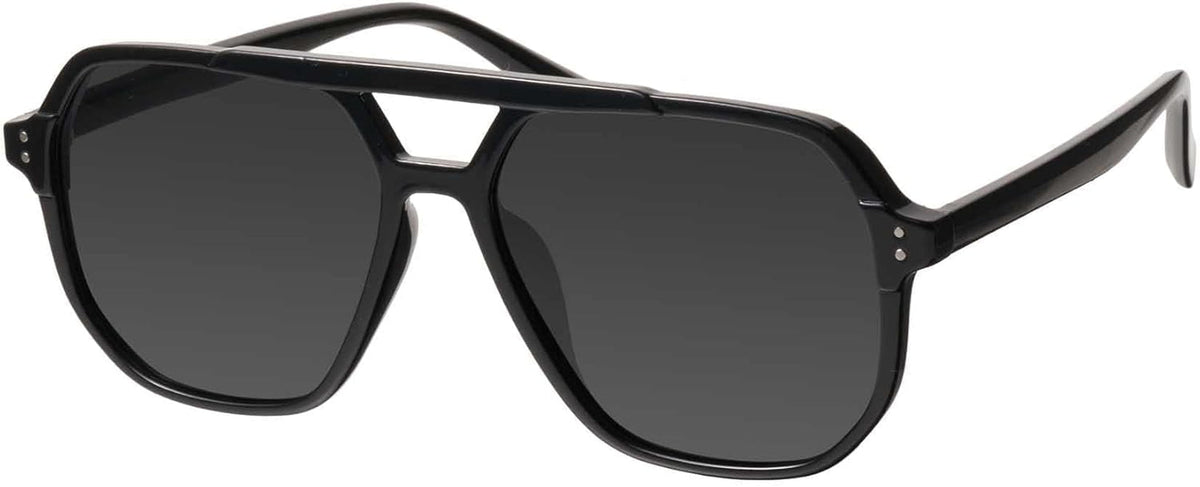Oversized Aviator Sunglasses for Women and Men with Polarized Lens MS52243