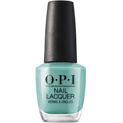 OPI Nail Lacquer, Verde Nice to Meet You, Green Nail Polish, Mexico City Collection, 0.5 fl oz