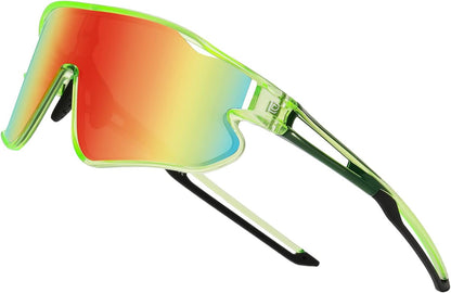 Kids Sunglasses Youth Baseball Sun Glasses Lightweight TR90 Frame UV400 Sports Cycling Shades for Boys Girls DK268