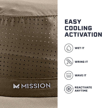 Cooling UPF Boonie Hat - Unisex Sun Hat for Hiking, Beach & Fishing - Sweat & Water Activated Technology