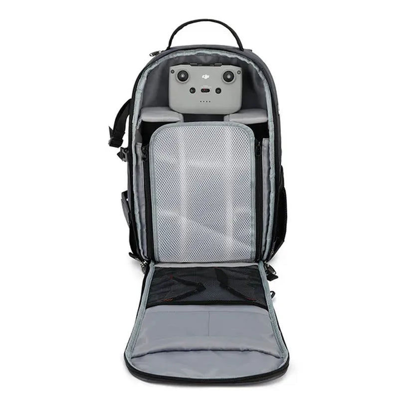 SLR Digital Camera Bag Drone Backpack Multifunctional outdoor waterproof camera bag Foldable carrying tripod suitable for Canon Nikon Fuji SONY/DJI Drones can carry a 17.3-inch laptop as well as come with USB port