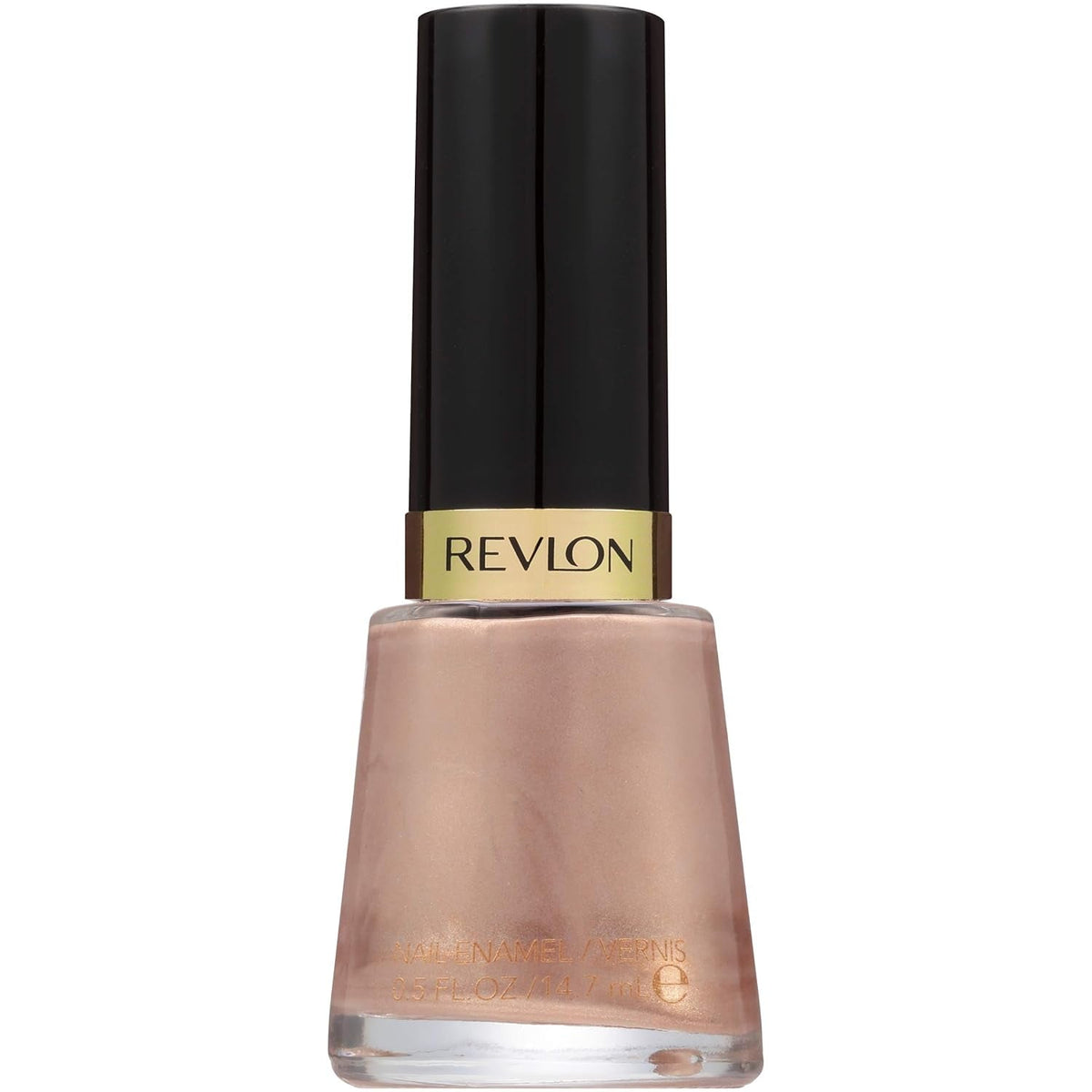 Nail Enamel, Chip Resistant Nail Polish, Glossy Shine Finish, in Nude/Brown, 915 Creme Brulee, 0.5 oz