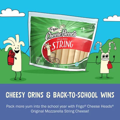 Frigo Cheese Heads String Cheese 1 Oz. Pkg., 48 Ct.