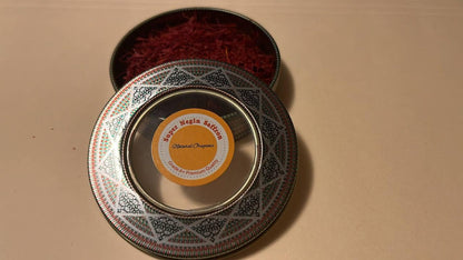 SAFFRON - Minuman Ais Kunyit Untuk Santai Dan Kegembiraan, Rempah Safron Merah Merah Premium Untuk Memasak, (5 Gram | 0.18 Auns)