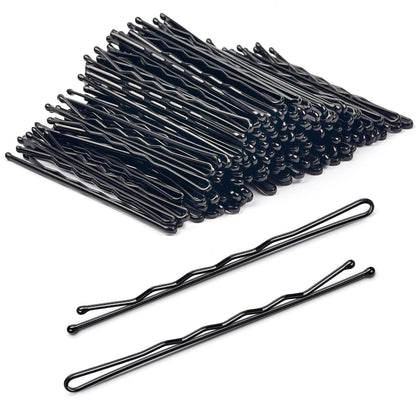120PCS Jumbo Bobby Hair Pins for Women Girl, Large Black Bobby Pins 2.75Inches with Box