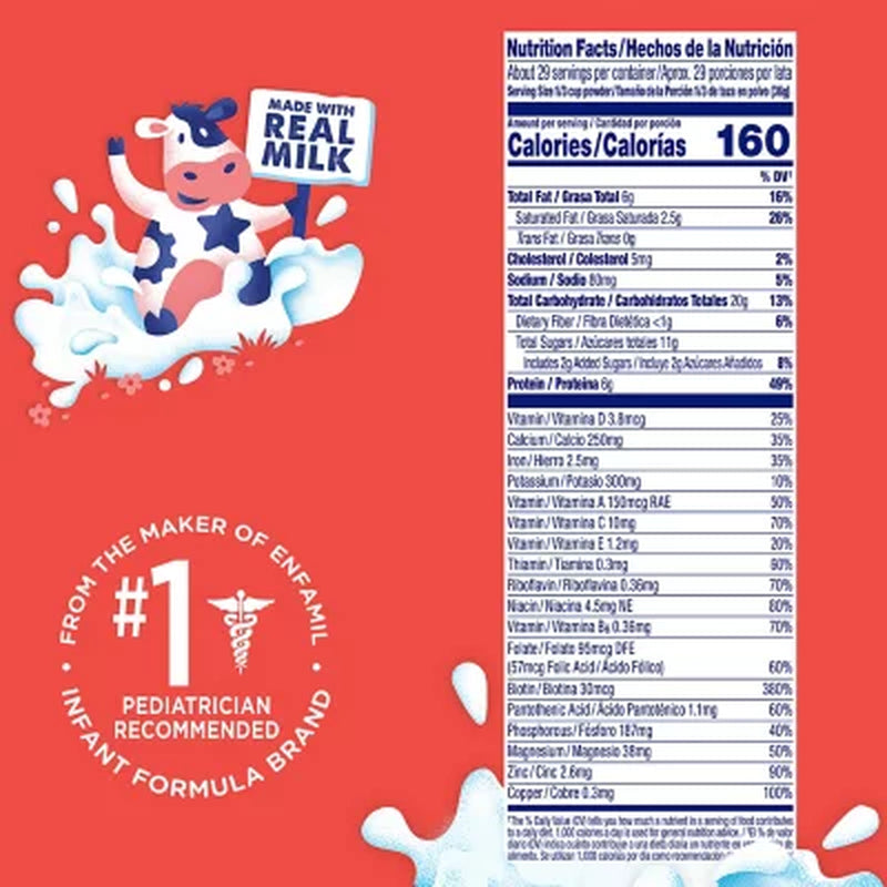 Enfagrow Premium Toddler Nutritional Drink, Milk-Flavored, 36.6 Oz.