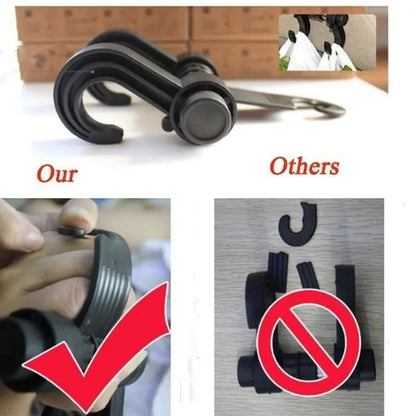 Universal Car Seat Back Storage Hook Sundries Hanger Bag Holder Multifunction Car Hooks Vehicle Storage Organizer